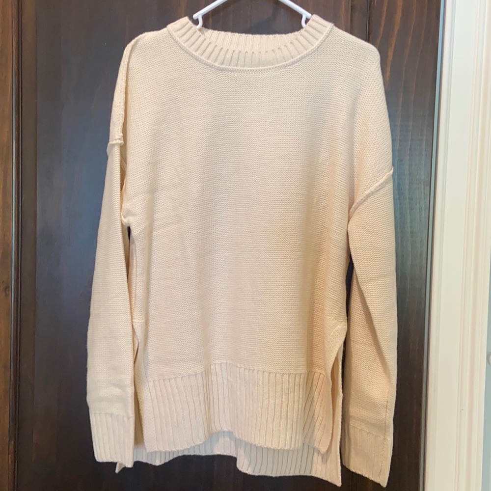 Women’s cream sweater